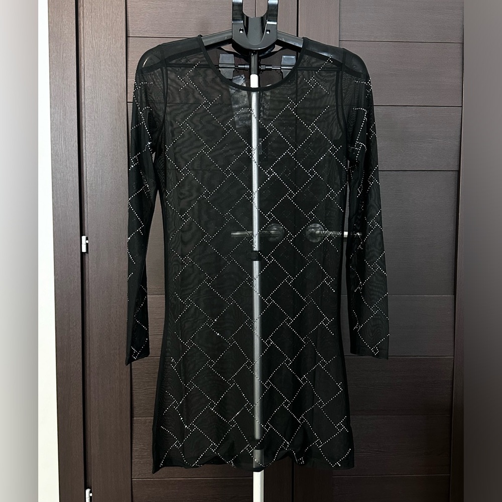 Kurt Geiger Black Sheer Women's Jacket